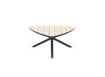 Garden Impressions Edison triangel tuintafel 170 cm light teak vironwood