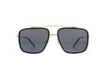 DOLCE & GABBANA Zonnebril DG2220 02/81 Goud En Zwart Bruin Verloop Gepolariseerd