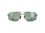 Chopard zonnebril SCHF21M 568P Totaal glanzend Gunmetal Gray Green Polarisated
