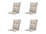 Madison kussen lage rug panama - 105x50x6cm set van 4