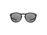 Oakley Round Mens Satin Black Prizm grijze zonnebril