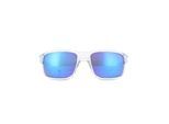 Oakley Wrap Hommes Polid Clear Prizm Sapphire Sungass