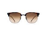 Ray-Ban Vierkant Unisex Havana Bruin Gradiënt RB4416 New Clubmaster