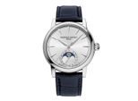Frédérique Constant Classic Moonphase Blau Herren Armbanduhr FC-716S3H6