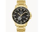 Bulova Marine Star Herren Golduhr 97A174