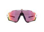 Oakley Wrap Mens Polished White Prizm Road Sunglasses