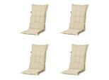 Madison kussen hoge rug richmond - 123x50x6cm set van 4