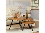Starfurn salontafel ohio 70 cm set van 3