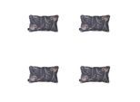 Madison sierkussen donna grey canvas eco+ ca. set van 4