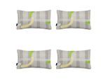 Madison sierkussen tess purple ca. set van 4