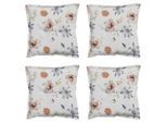 Madison zitkussen florina natural ca. set van 4