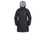 Mountain Warehouse Dames/Dames Florence gewatteerde jas met imitatiebontvoering (Zwart)