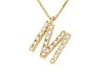 DIADEMA - Halskette mit Diamanten - M - Gelbgold - Chaine Véntienne