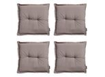 Madison zitkussen panama taupe ca. set van 4