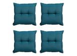 Madison zitkussen panama sea blue ca. set van 4