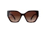 Prada PR19ZS 2AU6S1 havana bruin gradiÃ«nt zonnebril
