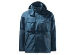 Jack Wolfskin Tech Lab The Utility Mens Navy Jacke