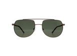 Calvin Klein CK20301S 716 mat licht goudgroene zonnebril