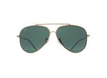 Ray-Ban Aviator Unisex Goud Groen RB0101S Achterzijde