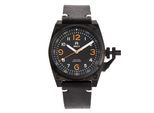 Montre de plongée pour homme avec bracelet en cuir Shield Pascal