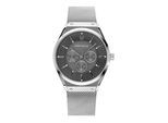 Orphelia Saffiano Herren-Armbanduhr, silberfarben, OR72900