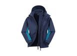 Mountain Warehouse Kinder/Kids Cannonball 3 in 1 Waterdichte Jas (Marine)