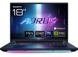 GIGABYTE Gaming-Notebook "Aorus Master 18 BZHC6DED42", schwarz, 64 GB RAM 2.000 GB SSD, Core Ultra 9, MicrosoftWindows11, Notebooks
