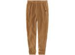 Arbeitsbundhose CARHARTT "Sweatpant", Gr. XL, US, braun, Obermaterial: 50% Baumwolle CO. 50% Polyester PES., Hosen