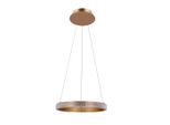 Möbelix , Goldfarben , Metall , rund , 115x0x40 cm , RoHS, Europäischer Sicherheitsstandard , einfach zu transportieren , Beleuchtung, Innenleuchten, Hängeleuchten, LED-Hängeleuchten