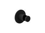 Herzbach Deep Black Wandhalter 23.994100.1.12 mit Rosette d= 70mm, schwarz matt