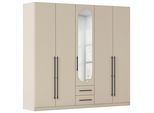 Drehtürenschrank Velora Champagnerfarben