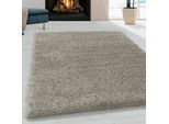Muratap Monaco soft shaggy hoogpolig vloerkleed beige- 240x340 cm
