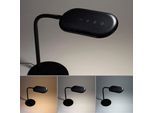 OTTO HOME LED Leselampe "Annalie", schwarz, 1, H: 59cm, 1 Stk., Leuchten, Farbtemperatursteuerung, Tischlampe, Touchdimmer, flexibel verstellbar, LED Schreibtischlampe