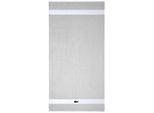 Duschtuch LACOSTE "LCASUAL", argent, B:70cm L:140cm, Frottier, Obermaterial: 100% Baumwolle, Handtücher, mit Label-Applikationen und Bordüre