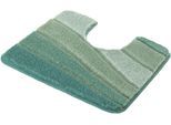 Badematte KLEINE WOLKE "Ocean", grün (maledivia), H:23mm, Kunstfaser, Badematten, Badematte, Badteppich, Wellen Design, mit Farbverlauf, Hoch-Tief Effekt, waschbar