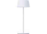 LED Außen-Tischleuchte OTTO HOME "Oddny Tischleuchte mit Solar u. Akku", weiß, H:30cm, Leuchten, LED Solar, Tischlampe, 3000 K, dimmbar, USB ladbar, Indoor & Outdoor