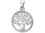 Kettenanhänger JOBO "Anhänger Baum", silber (silber 925), Schmuckanhänger, Damen, Silber 925 (Sterlingsilber), Kettenanhänger, 925 Silber