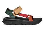 Sandale TEVA "HURRICANE XLT3 MEN", Herren, Gr. 39,5, bunt (braun multi), Textil, Schuhe Sandale, mit Klettverschluss, atmungsaktiv, schnell trocknend
