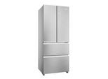 HAIER Kühl-/Gefrierkombination "HFR3718DNMM", Energieeffizienz: D, silber (edelstahl), Linksanschlag, wechselbar, NoFrost, Kühlschränke, French Door-Türen & Easy Access-Gefrierschubladen, Kühl-/Gefrierkombination