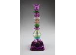 Kerzenhalter AM DESIGN "aus Glas", bunt (multicolor), B:10cm H:30cm, Glas, Kerzenhalter, Kerzenhalter, BxH: 10x30 cm