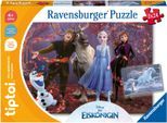 Puzzle RAVENSBURGER "tiptoi Puzzle für kleine Entdecker: Disney Die Eiskönigin", bunt, Puzzles, Kinder, Pappe, Puzzle, (2 x 24 Teile ) Made in Europe