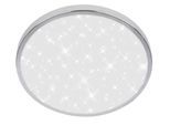 BRILONER LEUCHTEN LED Deckenleuchte "TAK 3933018", weiß (chrom), Leuchten, LED Deckenleuchte