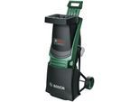 Häcksler BOSCH HOME & GARDEN "UniversalShredder 2x18V-25", grün (weiß, neutral), B:49,3cm H:97,4cm L:45,1cm, Häcksler, Häcksler, kraftvolle 36V-Leistung durch 2x 18V-Akku
