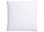 Federkissen RIBECO "Kopfkissen Richard, Kissen mit Daunenanteil, in 40x80 oder 80x80 cm", weiß, B:80cm L:80cm, Bezug: 100% Baumwolle. Füllung: 90% Entenfeder, 10% Entendaune, Kopfkissen, Federkissen, Seit 105 Jahren überzeugt RIBECO durch Qualität