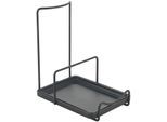 Küchenorganizer-Set METALTEX, schwarz, B:17cm L:19cm T:12cm, Kunststoff, Metall, Küchenhelfer-Sets, Küchenorganizer-Set, Deckel/ Löffelablage, exklusive Metaltex ThermoTouch Beschichtung