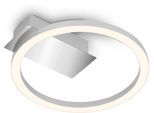BRILONER LEUCHTEN Deckenleuchte "Frame NICI", silber (weiß, neutral), Leuchten, Deckenleuchte