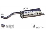 ERNST Endschalldämpfer 114219 für VAG