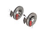BREMBO Bremsensatz, Scheibenbremse Bremsensatz-Vorderachse MAX LINE sk8k0f3gu4 Vorderachse innenbelüftet 312mm 25mm für VW Skoda (SVW) SEAT Audi