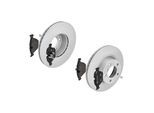 ATE Bremsensatz, Scheibenbremse 142022492 Vorderachse belüftet 312mm 24mm für BMW