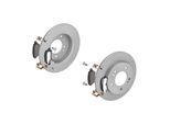 ATE Bremsensatz, Scheibenbremse Bremsensatz-Hinterachse ik3ebyn7k1 Hinterachse voll 258mm 10mm für Vaughall Opel CHEVROLET HYUNDAI KIA